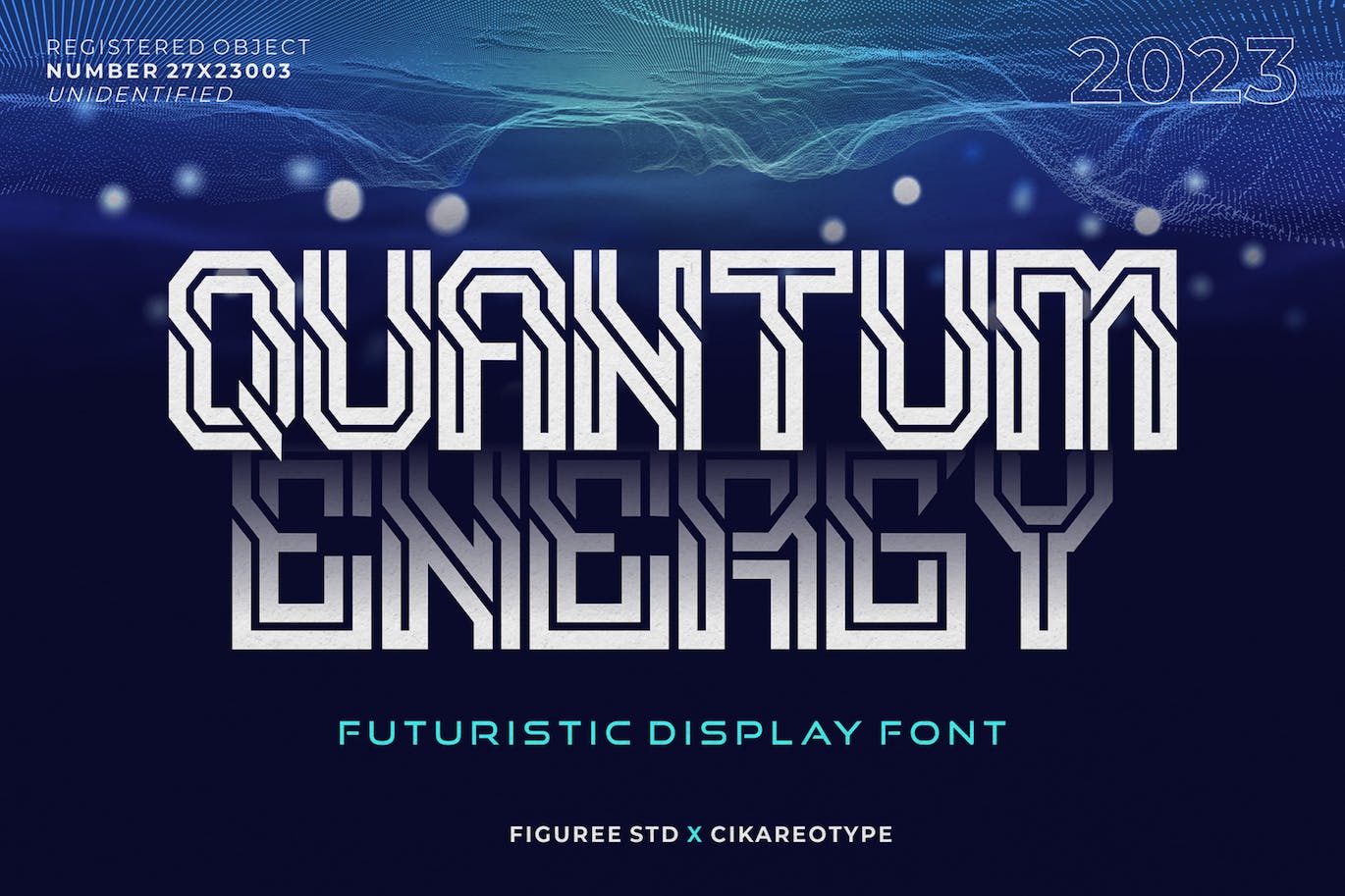 Quantum Energy-Futuristic Display Font