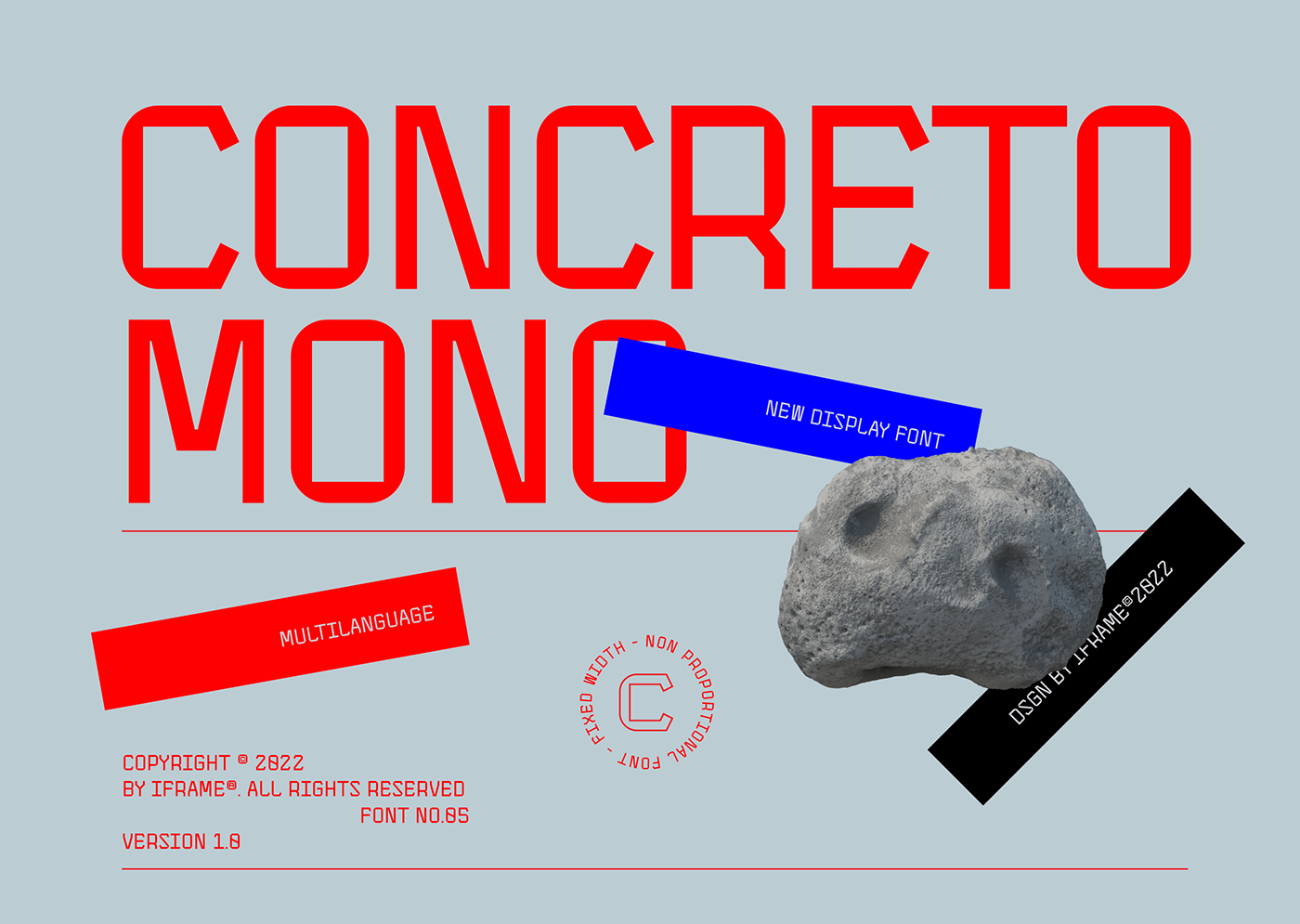 IF Concreto Mono Font