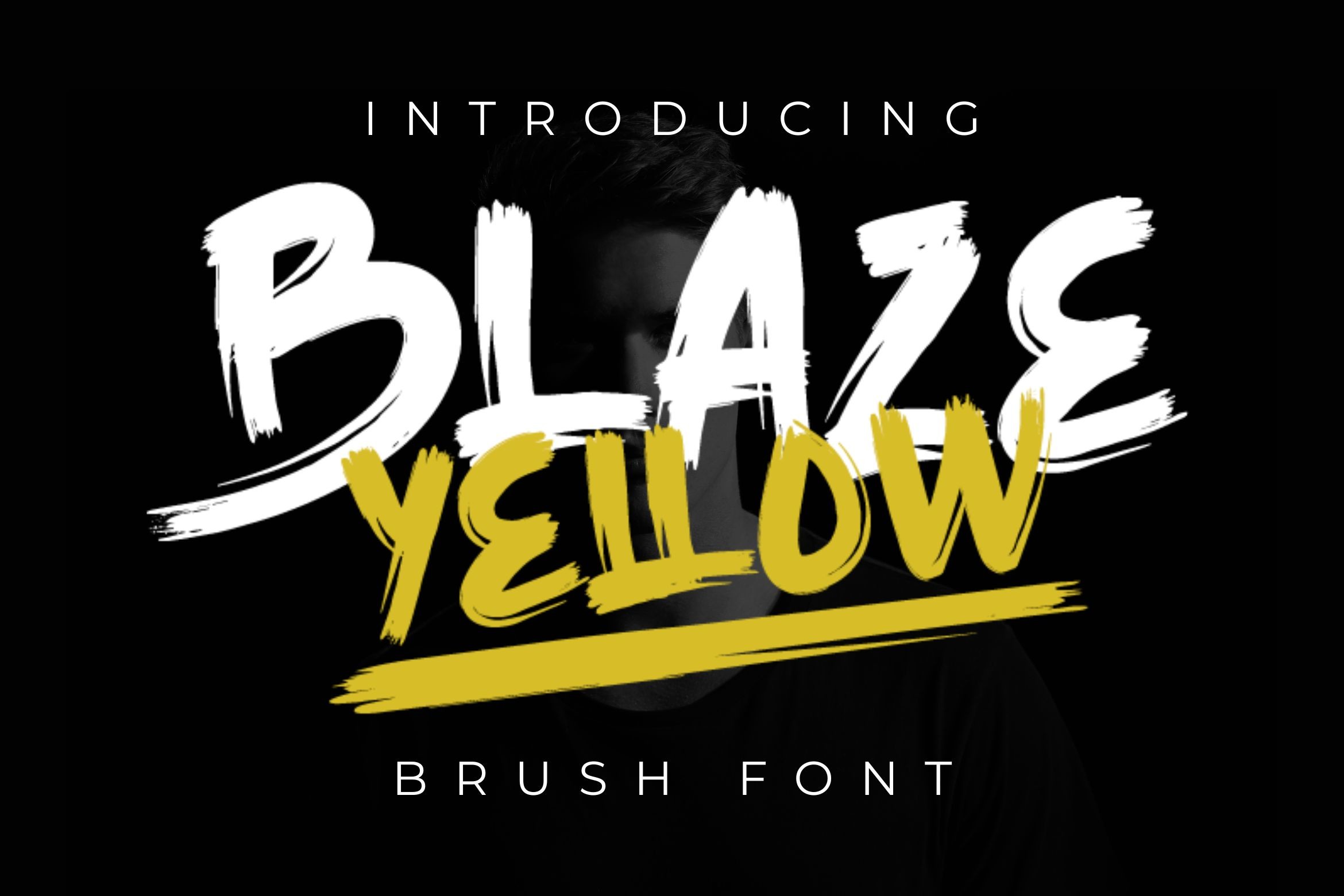 Blaze Yellow Font