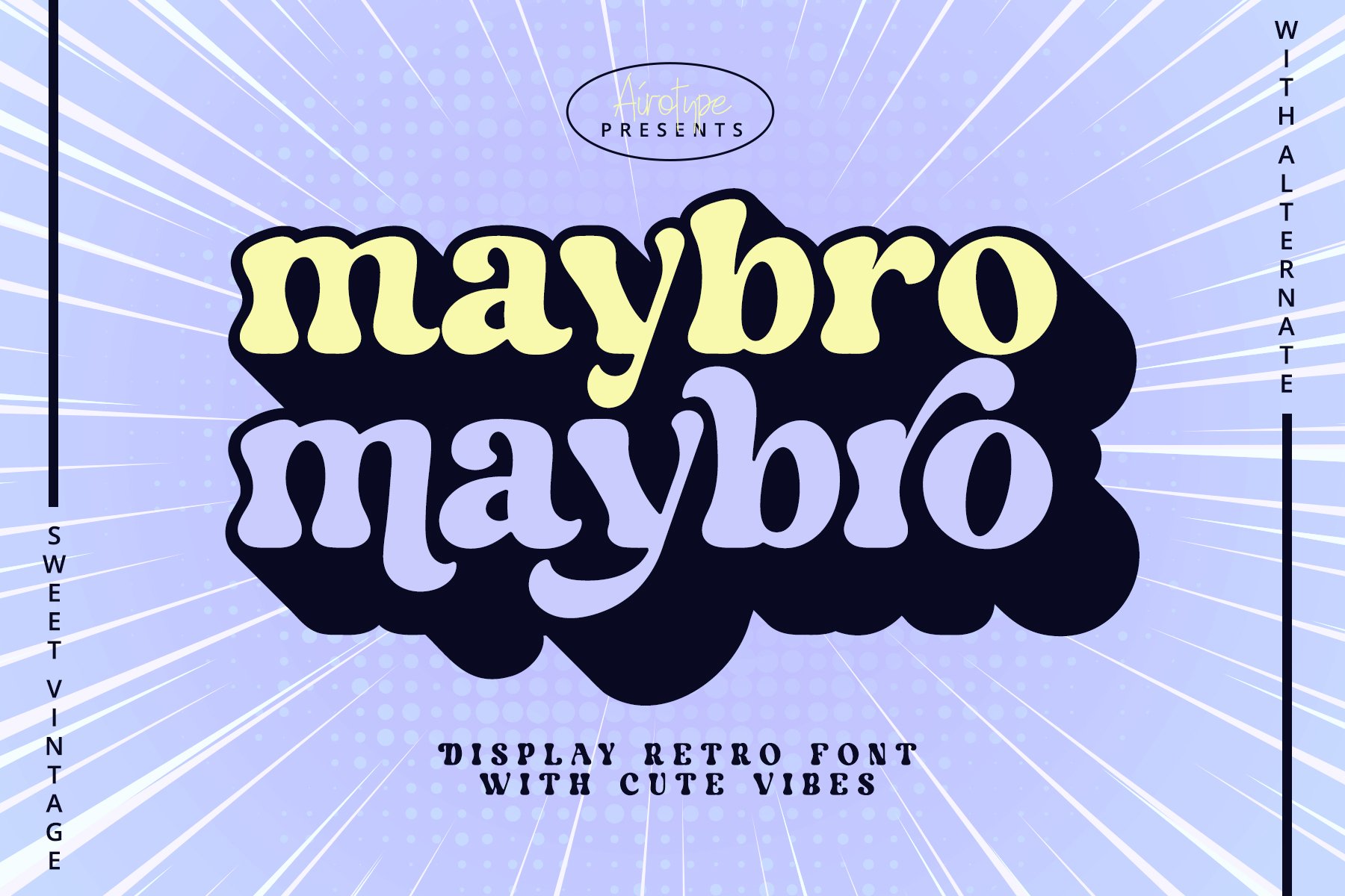 Maybro Font Family
