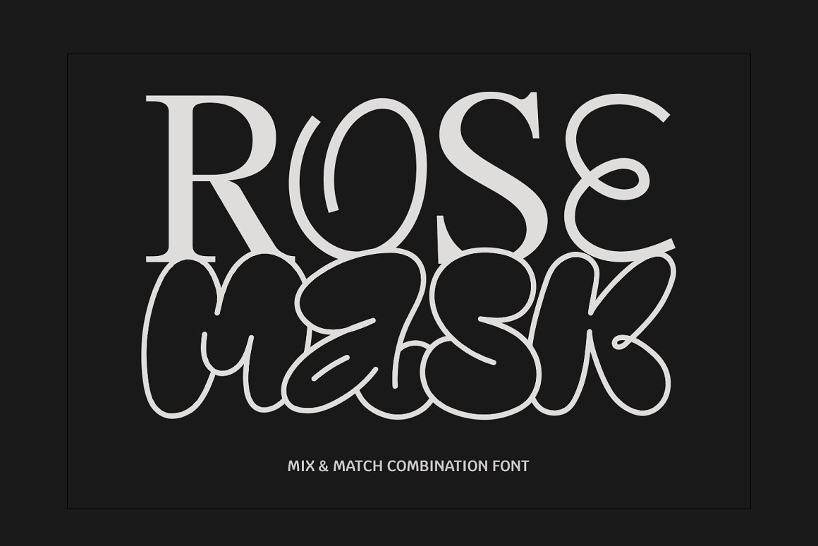 RoseMask Font