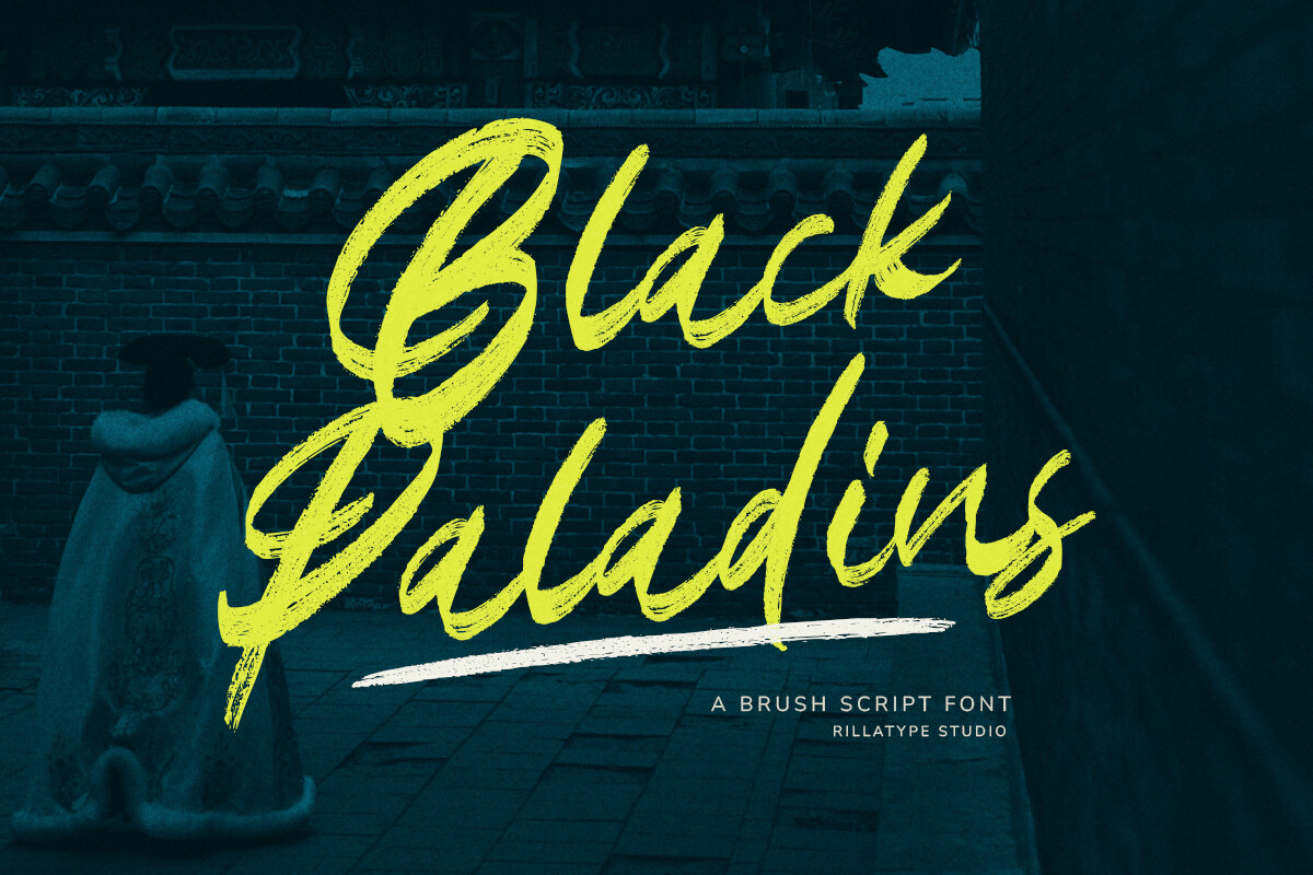 Black Paladins Font